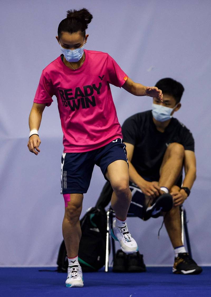 戴資穎備戰泰國賽。（Badminton Photo提供）