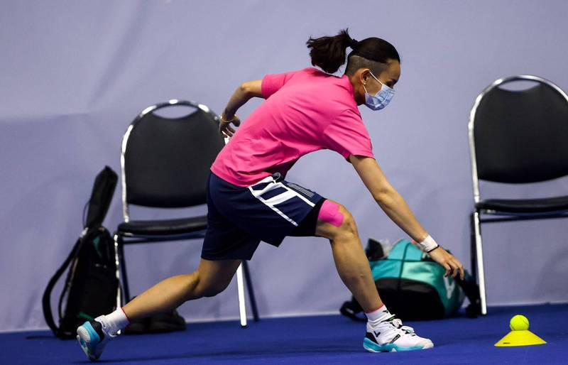 戴資穎備戰泰國賽。（Badminton Photo提供）