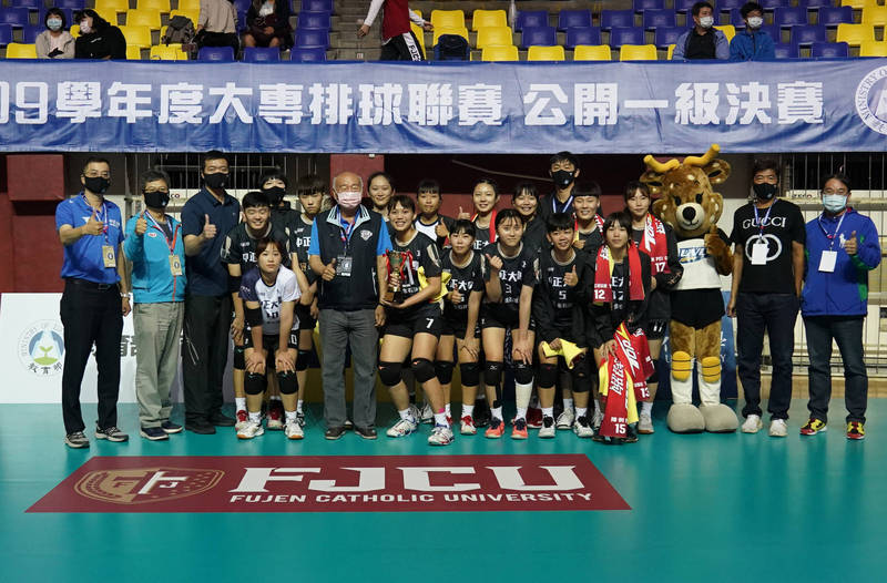 中正連拿三局收下第五名，創隊史最佳紀錄。（大專體總提供）