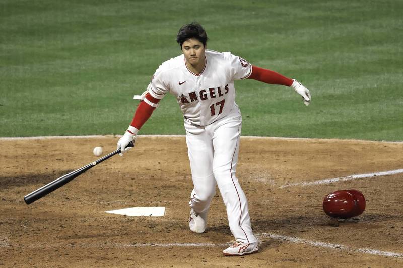 天使大谷翔平。（法新社）