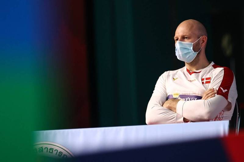 男單助教確診成為丹麥染疫第5人。（圖片取自丹麥羽協）