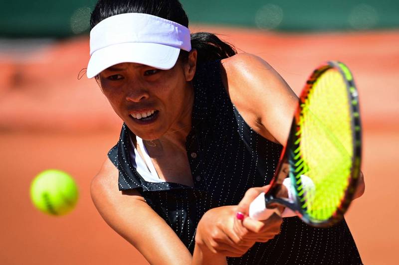 謝淑薇女雙出局。（資料照，法新社）