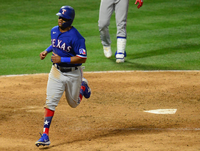 戴維斯被遊騎兵隊DFA。（資料照，USA TODAY Sports）