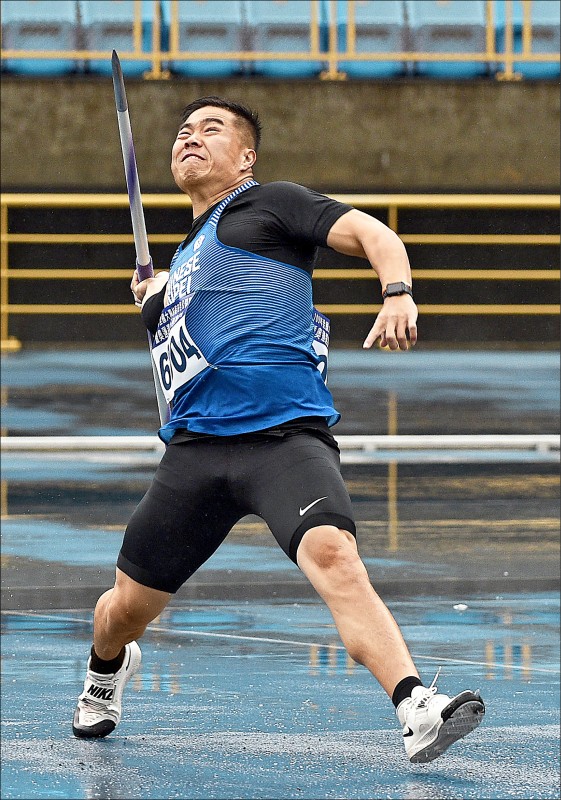 標槍好手黃士峰連2屆出征奧運。（資料照）