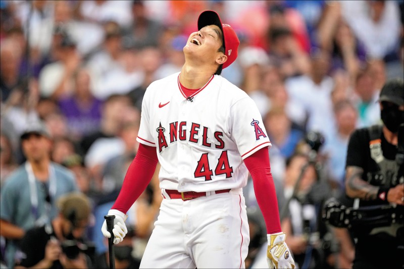 大谷首輪out 照寫 轟 紀錄 自由體育