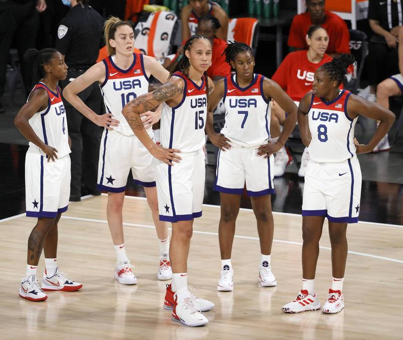 東奧》志在7連霸的美國女籃也輸了！熱身賽慘遭澳洲逆襲 自由體育