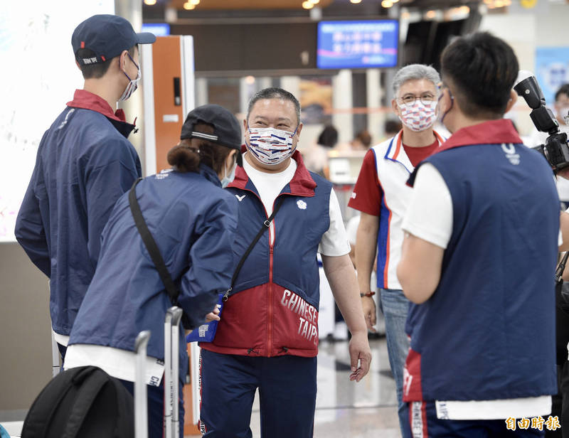 中華奧會主席林鴻道。 （記者羅沛德攝）