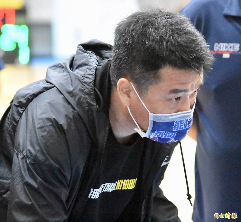 能仁家商教練林正明。（記者林岳甫攝）