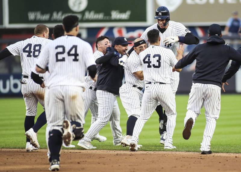 賈吉再見安打率洋基晉級季後賽今日mlb戰績 自由體育