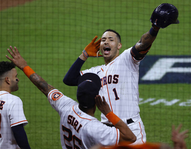 太空人險勝紅襪美聯冠軍戰開紅盤今日mlb季後賽戰績 自由體育