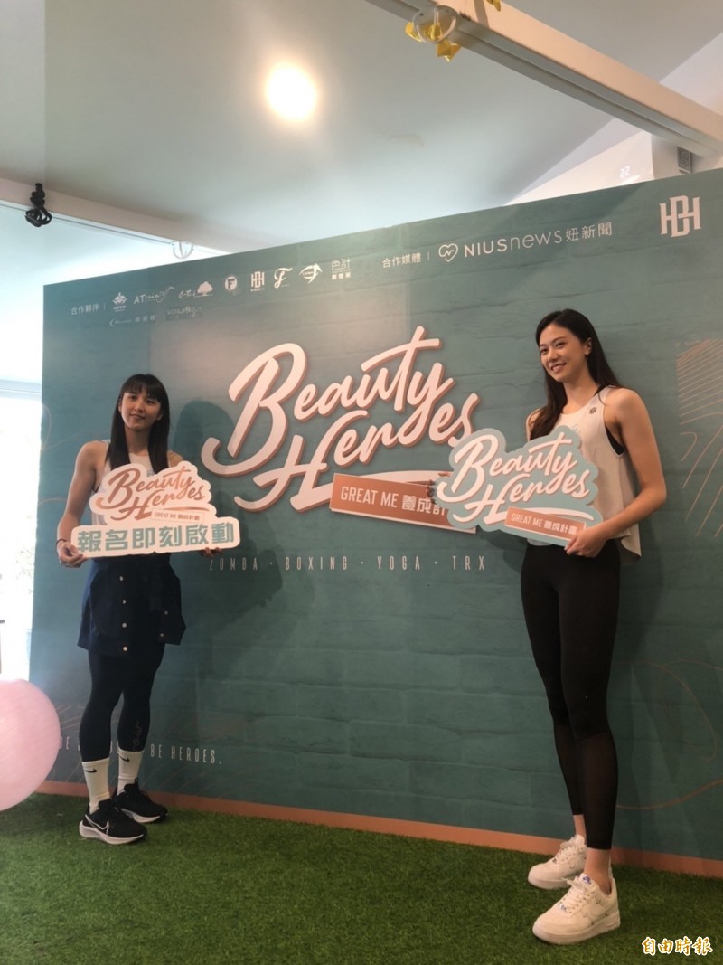 郭佳紋（左）、劉昕妤（右）。（記者粘藐云攝）