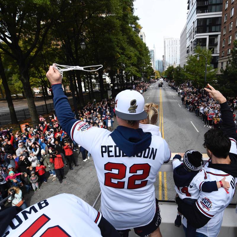 佩德森。（圖片取自勇士推特）