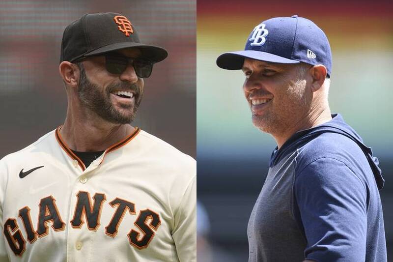 光芒總教練凱許和巨人主帥凱普勒獲得年度最佳總教練殊榮。（資料照）