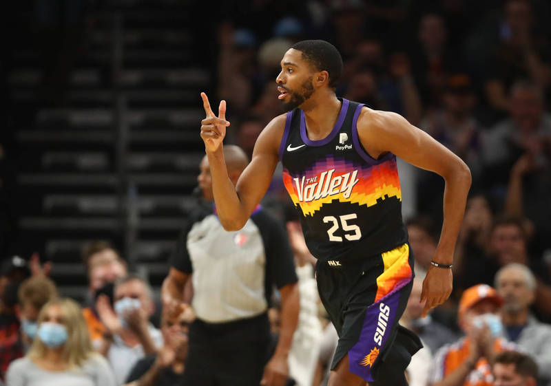 太陽前鋒布里吉斯。（USA TODAY Sports）