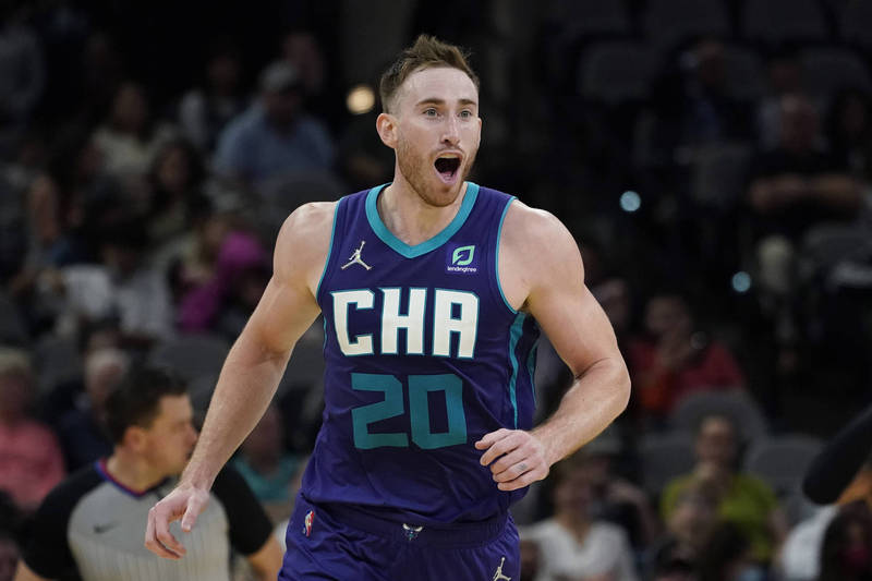 海沃德豪取本季新高41分帶領黃蜂贏球。（美聯社）