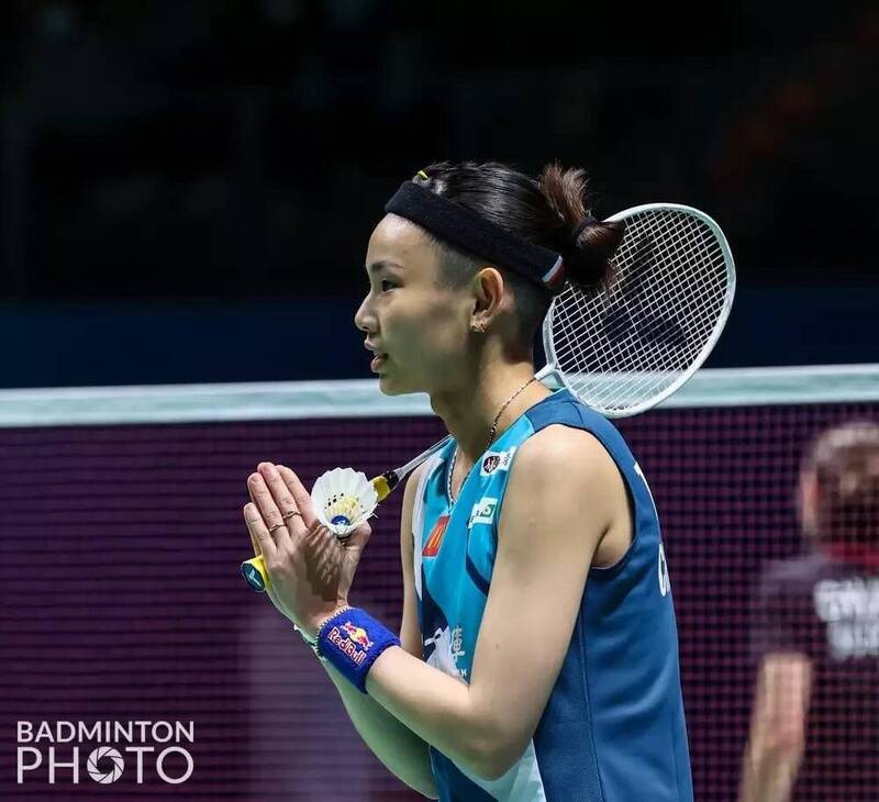世界球后戴資穎勇闖世錦賽女單8強。（Badminton Photo提供）