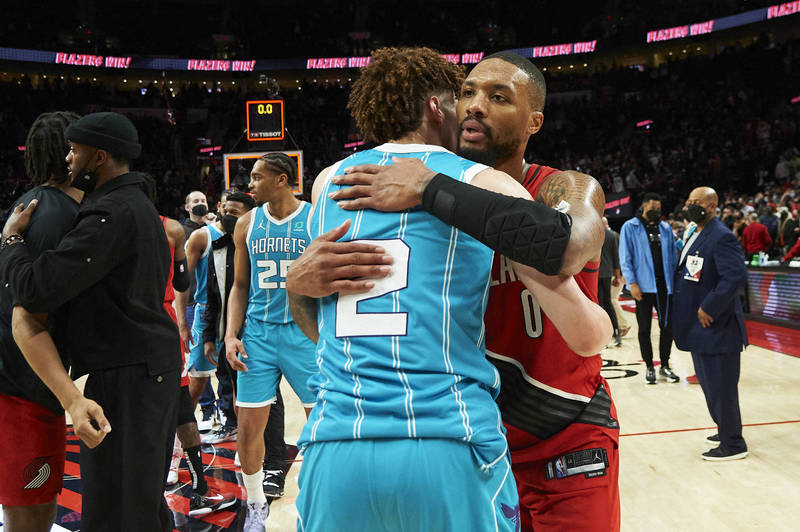里拉德（右）。（USA TODAY Sports）