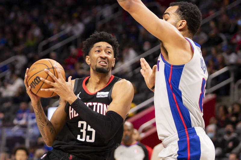 NBA》火箭伍德回歸繳21分 賞活塞單季最長14連敗 - 自由體育