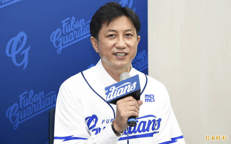 富邦悍將一軍總教練丘昌榮。（記者陳志曲攝）