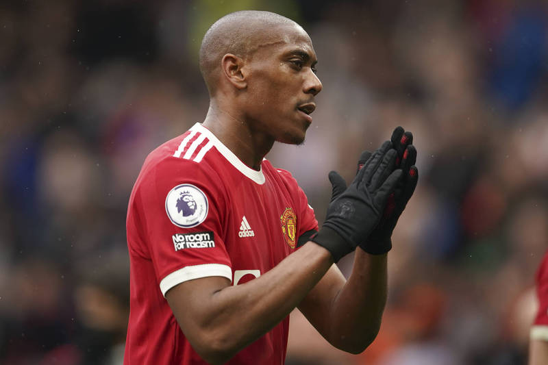曼聯馬夏爾（Anthony Martial）（資料照。美聯社。）