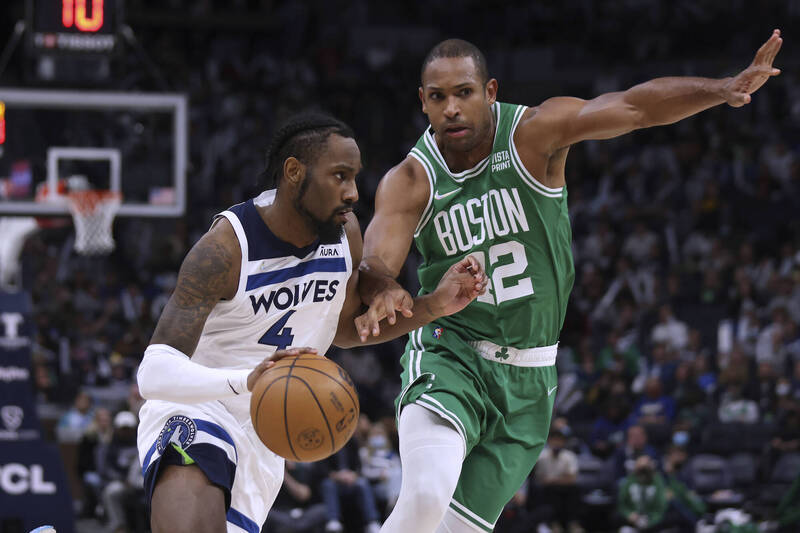 灰狼今天擊敗塞爾提克中止2連敗。（今日美國）