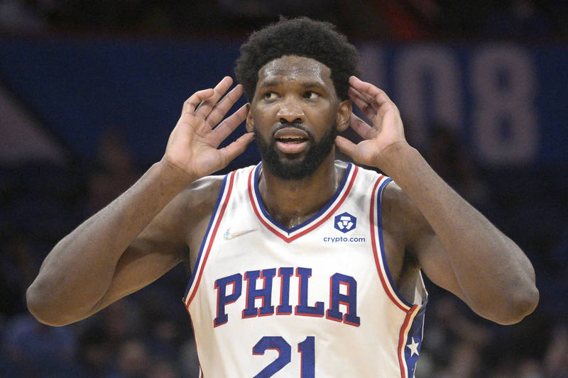 恩比德。（美聯社）