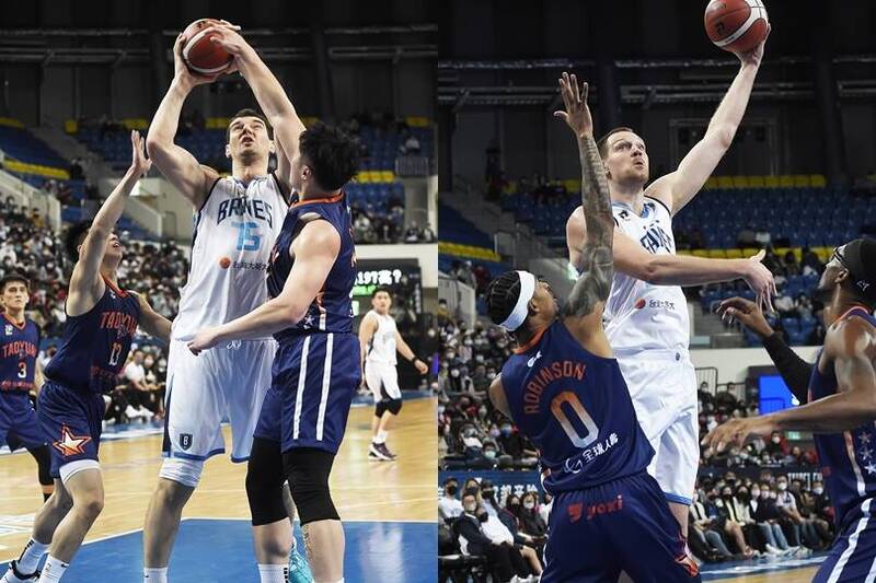 德保拉和塞瑟夫。（記者陳志曲攝）