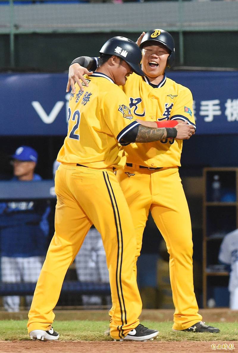 詹子賢、林智勝。（本報資料照）