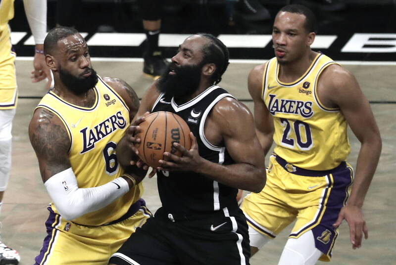 哈登。（歐新社）