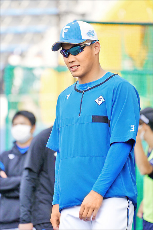 王柏融（取自火腿推特）