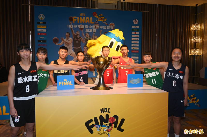 HBL男、女甲級4強決賽週六於台北小巨蛋登場。（記者田裕華攝）