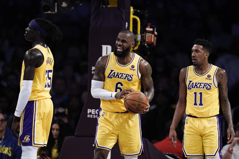 詹姆斯。（美聯社）