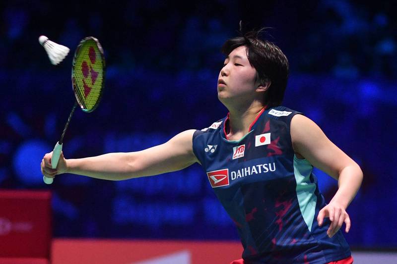 山口茜晉級冠軍戰。（法新社）