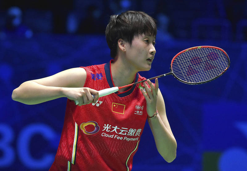 陳雨菲。（美聯社）