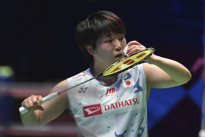 山口茜勇奪生涯首座全英冠軍。（美聯社）