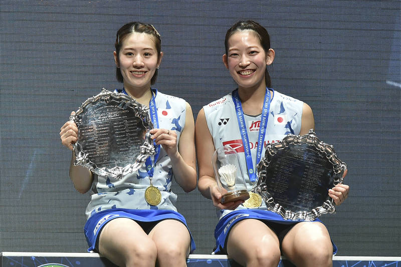 千陽 志田 志田千陽＆松山奈未組がコロナ乗り越え初優勝「いろいろ成長している」バド全英オープン