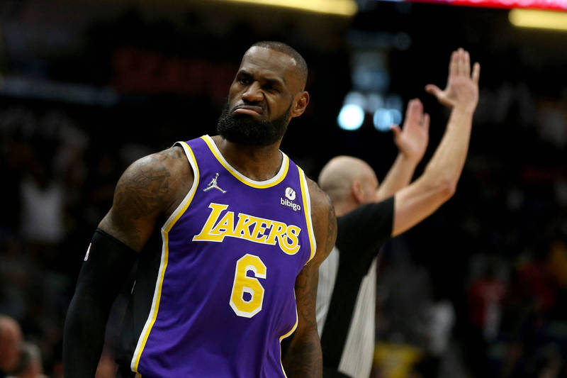 詹姆斯。（USA TODAY Sports）