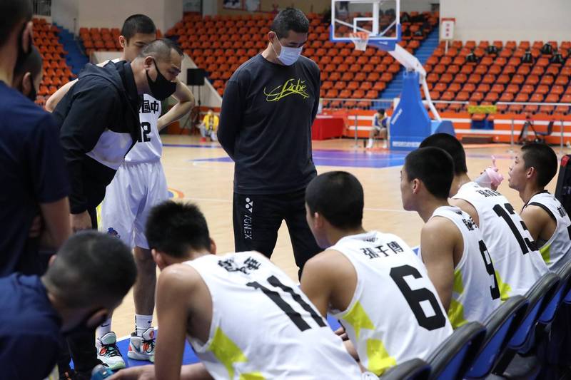 大成國中張于傳三分球7投中4，狂飆27分，外帶5籃板、3抄截，率隊粉碎台中崇倫的晉級夢。（大會提供）