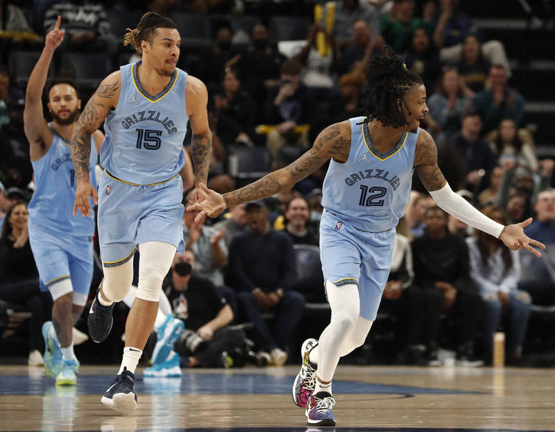 灰熊莫蘭特。（USA TODAY Sports）