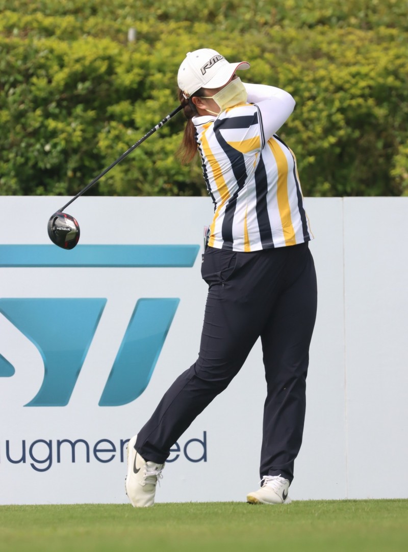 第一回合陳依妏71桿（-1）暫並列第一（TLPGA提供）