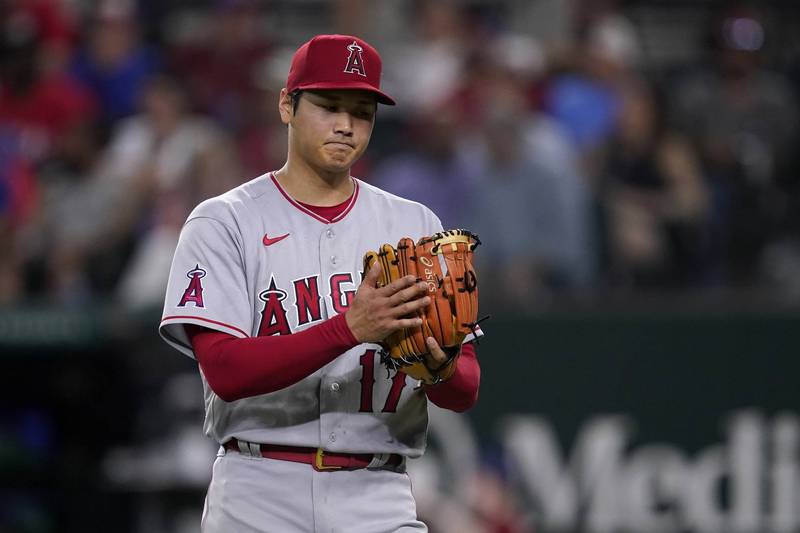 天使球星大谷翔平。（美聯社）