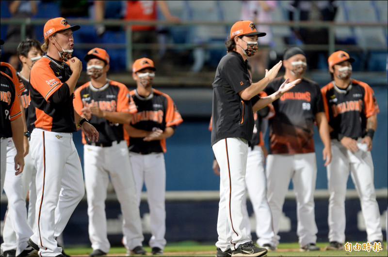 統一獲勝和樂天已無勝差。（記者林正堃攝）