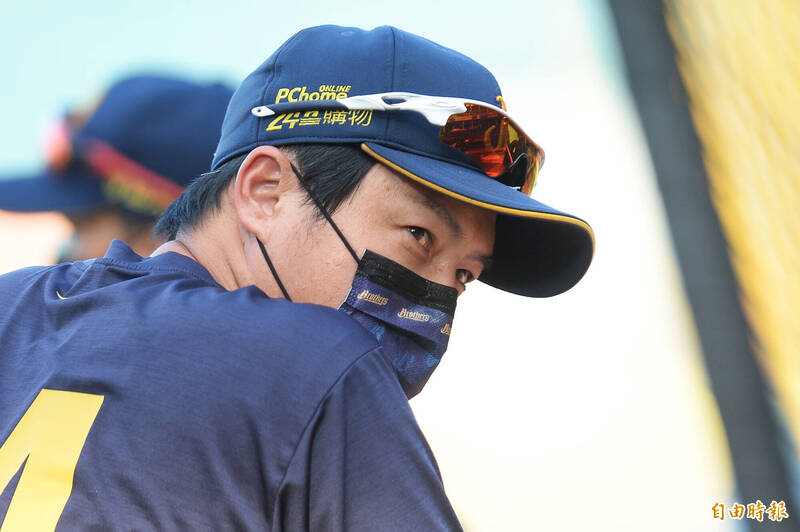 中信兄弟總教練林威助。（資料照，記者林正堃攝）