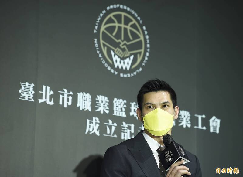 職業籃球員工會理事長楊敬敏。（資料照，記者陳志曲攝）