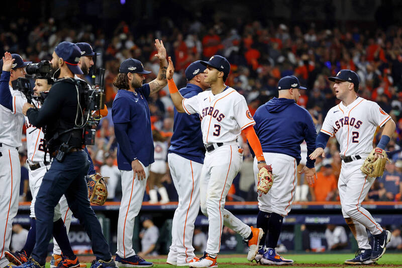 太空人3轟重擊洋基旗開得勝。（USA TODAY Sports）