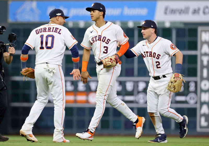 太空人3轟重擊洋基旗開得勝。（USA TODAY Sports）
