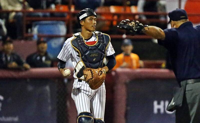 中村獎成。（圖片取自WBSC推特 ）