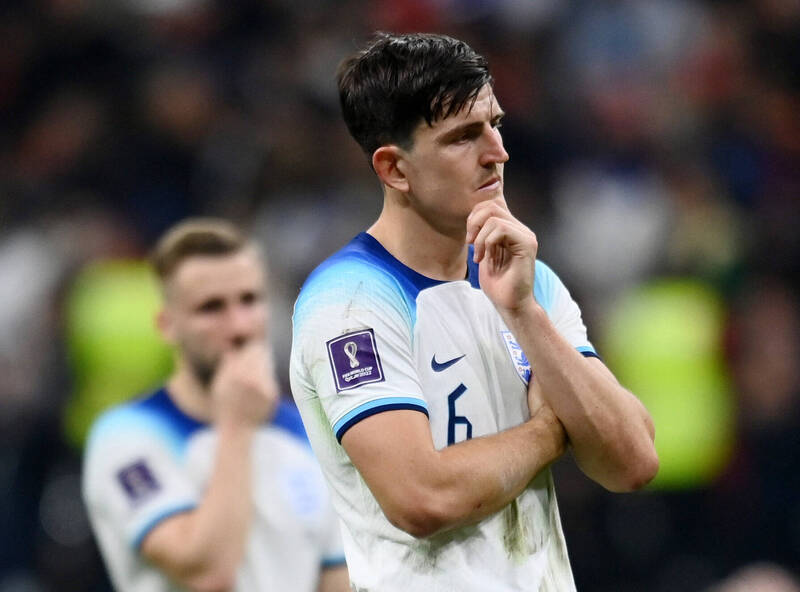 英格蘭後衛馬奎爾。（路透）