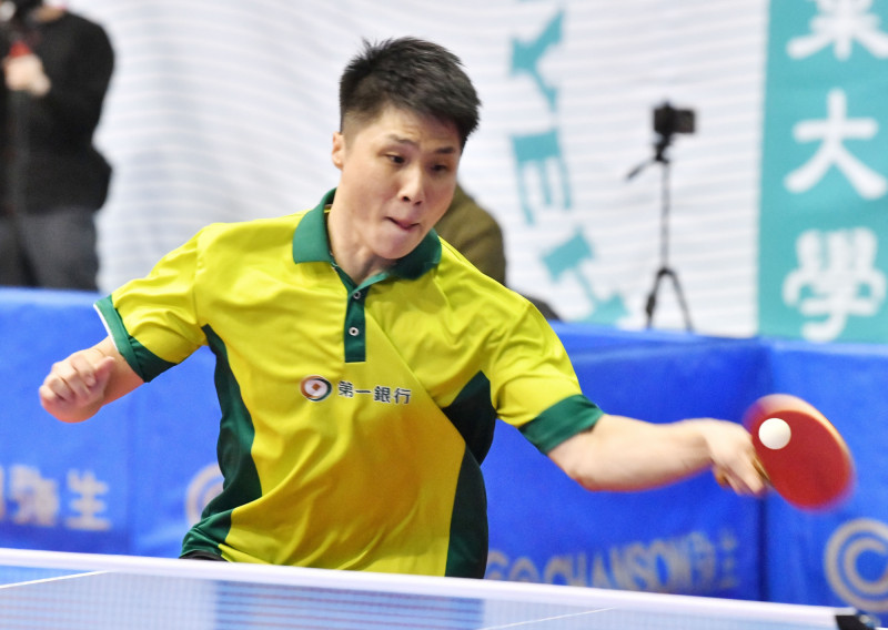 一銀好手李佳陞連續13年沒有在國手榜單上缺席。（桌協提供）