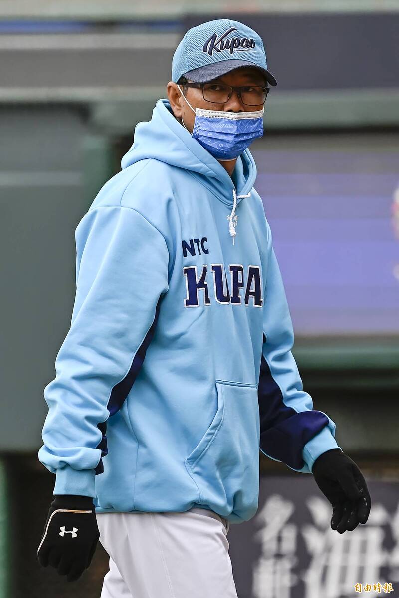 新北市藍總教練周宗志。（記者陳志曲攝）